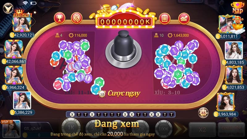 Sảnh game bài đổi thưởng